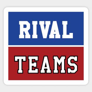 Rival Teams | Kentucky vs Louisville Sticker